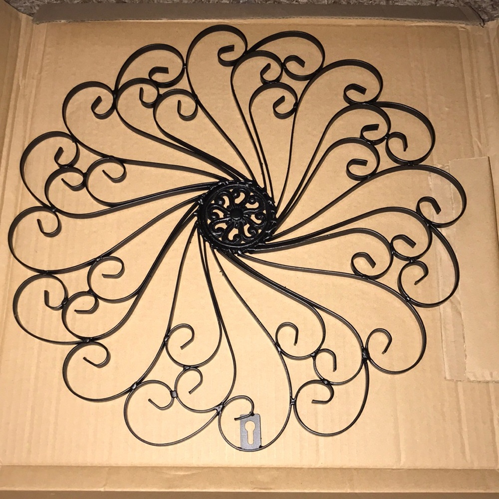 Metal Wall Medallion OBO